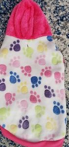 Fleece dog sweater, size L